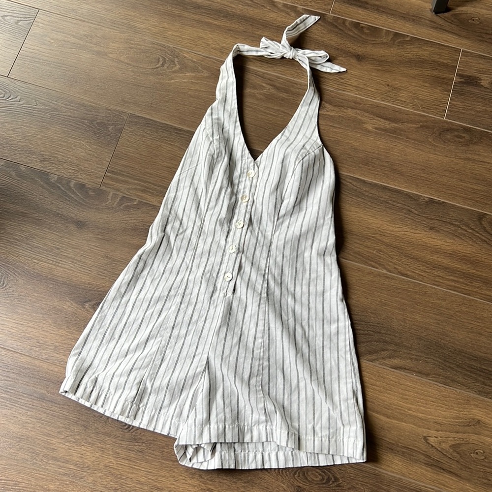 Small Striped Romper